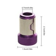 thumbnail image 6 of XEOVHV Magnetic Screw Ring, Removable Screwdriver Bits Magnetic Ring Screw Catcher Holder Metal Strong Magnetizer for 1/4 Inch Hex Shank Double End Screwdriver Bits, 6 of 8