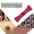 thumbnail image 4 of Vogacara Red tejida de descompresión, tubo de malla trenzada portátil, antiansiedad, elimina el aburrimiento para el autismo, juguetes sensoriales, Juguetes Rosa Vogacara FN009888-03, 4 of 6