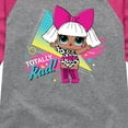 thumbnail image 3 of LOL Surprise! Dolls - Totally Rad Diva - Toddler & Youth Girls Raglan Graphic T-Shirt, 3 of 5