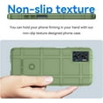 thumbnail image 4 of Durable Sturdy Phone Case for Motorola Moto E22, Heavy Duty Shockproof Slim Rugged Phone Case Bumper Rugged Cover for Motorola Moto E22i/E22 HD Green, 4 of 13