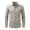 G-Gray, variant on Men's Long Sleeve Button Down Shirts Lightweight Business Casual Tops Dressy Solid Work Tshirts with Pocket Coffee XXXL
