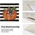 thumbnail image 6 of Fall Pillow Covers 18x18 Inch Set of 2, Linen Autumn Thanksgiving Decorative Throw Pillowcase Fall Watercolor Pumpkin Stripes Outdoor Cushion Cover for Sofa Couch Living Room Bed Decor, 6 of 6