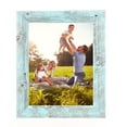 thumbnail image 2 of BARNWOODUSA Farmhouse 11x17 Picture Frame 1 1/2 inch Molding 100% Reclaimed Wood Rustic Robins Egg Blue, 2 of 7