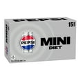 thumbnail image 3 of Pepsi Diète Cola 15 x 222mL Sleek, Mini Canettes, 3 of 10