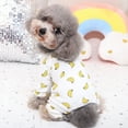thumbnail image 4 of Dog Pajamas for Small Dogs, Chihuahua Pajamas, Puppy Clothes, Extra Small Puppy Pjs, Soft Pet Onesies,Dog Shirts Chihuahua Yorkie Teacup Cat Clothing-S, 4 of 5