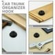 thumbnail image 5 of Juego de 8 ganchos organizadores para maletero de coche con punta de tornillo de montaje, accesorios para maletero de coche., 5 of 8