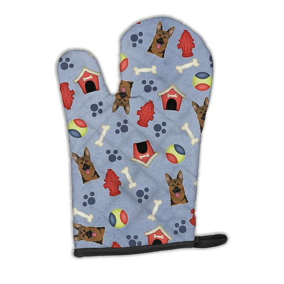 Carolines Treasures BB3990OVMT Dog House Collection German Shepherd Oven Mitt Large multicolor