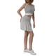 thumbnail image 4 of Txlixc Pantalones Cortos para Mujer, Deporte Cintura Media Vestido Plisado Tenis Golf Falda Cintura Trasera Bolsillo Cremallera Ropa para Mujer Txlixc Estilo de ocio, 4 of 9