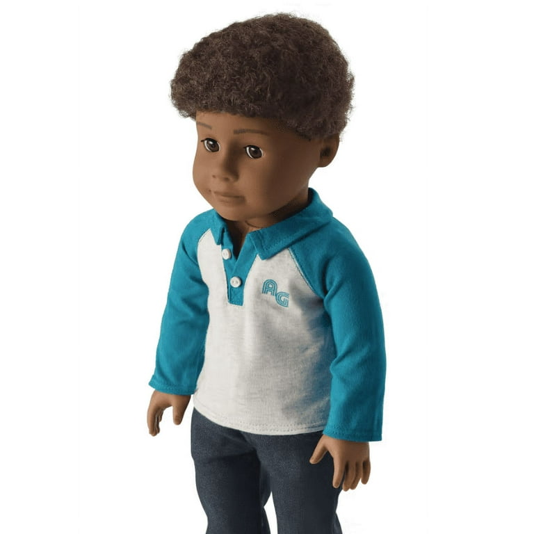 American Girl Truly Me 18 inch Boy Doll 77 with Brown Eyes Dark