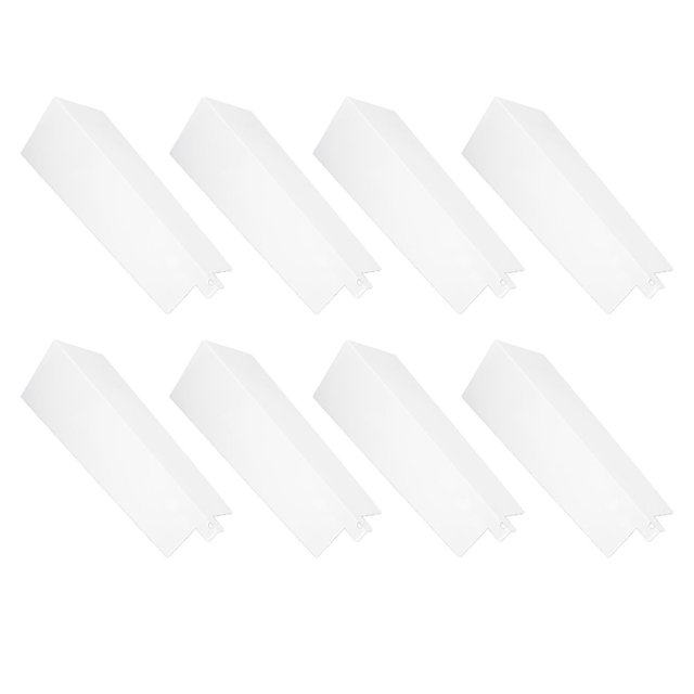 Esquinas De Revestimiento De Aluminio, Molduras De Esquina De Aluminio Preperforadas, Fáciles De Instalar, 8 Piezas A Prueba De óxido Con Clavos Para Casa Móvil