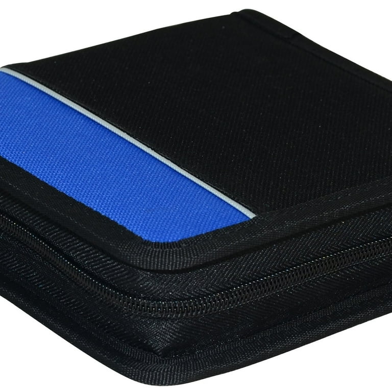 Protective Disc Zipper Organizer Compact Portfolio Case Holds 52