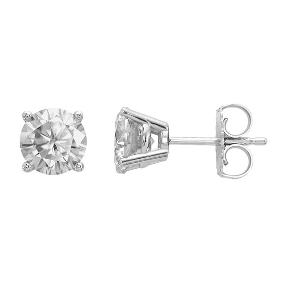 Primal Gold 14K White Gold Lab Grown Diamond 3/4ctw SI1/SI2, G H I, 4 Prong Earrings