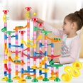 thumbnail image 2 of Duploe Blocks DIY Track Pipe Building Blocks For Children Ball Circuit Marble Race Run Maze Balls Educational Toys Gift heqiyong LED, 2 of 2