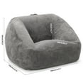 thumbnail image 6 of VENTOPYR Bean Bag Chair,Soft Foam Lazy Sofa Chair with Premium Memory Foam Filler for Living Room, Bedroom, Dorm, 6 of 7