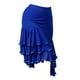 thumbnail image 3 of Falda de mujer para fiesta, falda de baile, elegante y moderna falda latina para vals. Azul L, 3 of 9