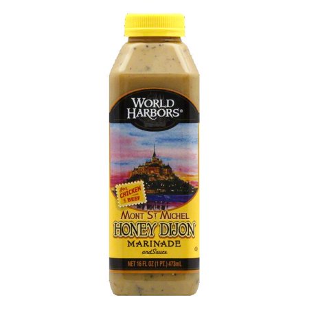 French Hollandaise Sauce - World Harbors French Style Honey Djon Sauce, 16 OZ (Pack of 6)