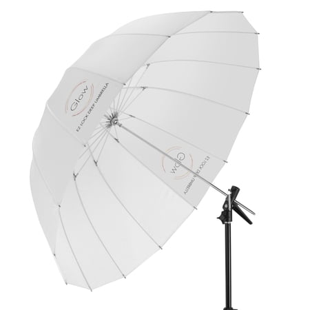 Glow Easy Lock Medium Deep Translucent Fiberglass Umbrella (41 )
