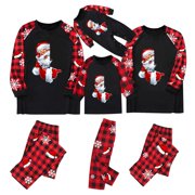 PSEURRLT Matching Christmas Pajamas for Family Womens Pajamas Sets Clearance for Women/Men/Kids/Couples