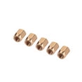thumbnail image 4 of 5 Unids / Set Tuerca de Varilla de de Guitarra de Latón para Accesorios de Guitarra Eléctrica Acústica Hugo Guitar Truss Rod Nut, 4 of 8