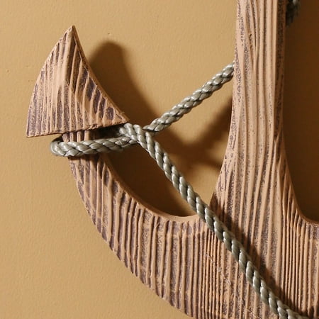 Adeco 24 Wooden Boat Anchor With Crossbar Wall Decor Home Adeco 24 Wooden Boat Anchor With Crossbar Wall Decor Home