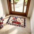 thumbnail image 5 of Nkmbld Patriotic Front Door Mat, Decorative Non Slip Rubber Backing Floor Mats, Soft Absorbent Welcome Doormats for Memorial Day Indoor Outdoor Decor, 5 of 8