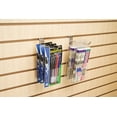 thumbnail image 2 of Econoco Deluxe Hook for Slat Wall, 6" Chrome (Pack of 96), 2 of 4