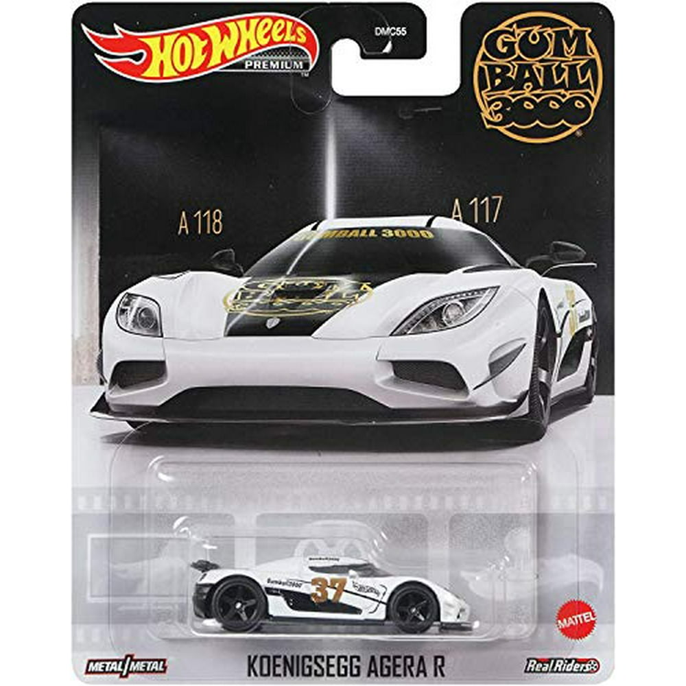 Hot Wheels Premium Koenigsegg Agera R (White) Gumball 3000 Walmart