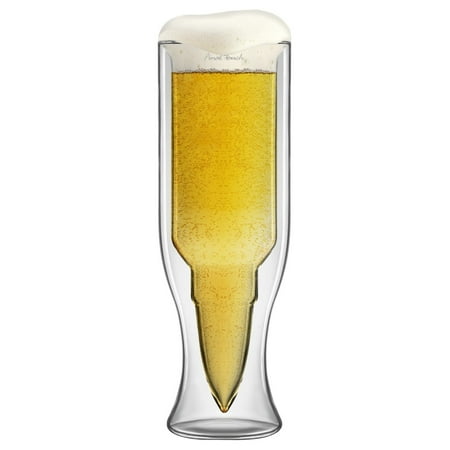 

Final Touch Glass Bullet 16 Ounce Beer Glass