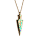 thumbnail image 2 of Collar Hombre de Flecha LUCKMAN, Acero Inoxidable con Baño Oro 18k, Color Plata o Negro, Modelo Lance dorado UNITALLA, 2 of 6