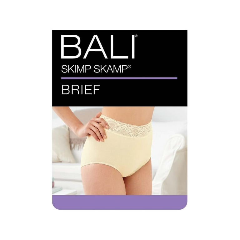 Bali Lacy Skimp Skamp Brief Panty - Nude • Price »