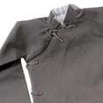 thumbnail image 3 of Muñeca de Figura Masculina 1/6, Ropa de Muñeca, Traje de Zapatos de Túnica Gris, Kung Fu Chino 1/6, para Diseño de Rol de Figura de, 3 of 3