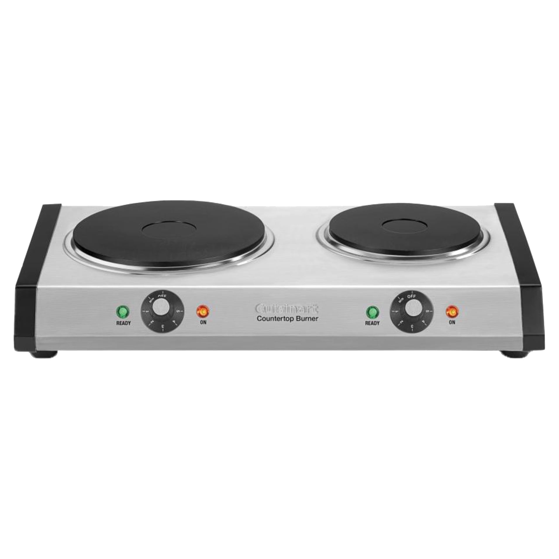 Cuisinart Countertop Double Burner in Stainless Steel with 2 Burners