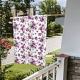 thumbnail image 5 of Wukai Violets Flowers Garden Flags Double Sided Welcome Garden Yard House Flags Outside Outdoor House (Only Flag), 5 of 8