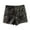 Black, variant on MIXUE Shorts For Women Summer Solid Color Sparkly Sequined Heavy Zipper Club Womens Shorts Activewear,Black,XL