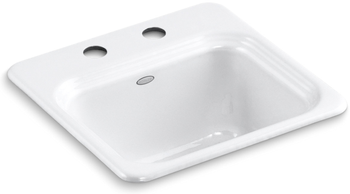 Kohler K65792 Single Basin Cast Iron Bar Sink From The Northland