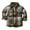 Green, variant on Zhuashum Boys Shirt 6-12 Months Toddler Girls Shirt Coat Jacket Plaid Long Sleeve Kids Lapel Button Tops Outwear Fashion Boys Clothings Green