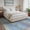 ARA1331-INDIGO, variant on KUETH Area Rugs for Living Room 5x7 Large Modern Machine Washable Vintage Rugs Distressed Abstract Print Blue Throw Rug for Bedroom Aesthetic, Non Slip Carpet with Gripper