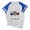 Blue Shirts, variant on Jsaierl Women's 4th of July Tops Plus Size Patriotic Red White and Blue Print Tees Elegant Short Sleeve Tshirts Round Neck Lightweight Blouses Shirts