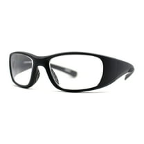 SA106 AP Z87 U6 Safety Lens Wrap Sport Soft Tip Black Reading Glasses  1.5