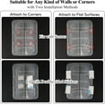 thumbnail image 6 of LQQBOX Cat Corner Scratcher Self Groomer, 2 Pcs Softer Cat Face Scratchers Wall Corner Grooming Massage Combs for Long & Short Fur Cats, 6 of 7