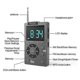 thumbnail image 3 of Portable Mini Radio Pocket AM FM Digital Radio Receiver Auto-Search Channel TF Card MP3 Music Playe, 3 of 5