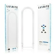 thumbnail image 2 of Luxrite T8 T12 U Bend LED Tube Light 18W=32W 3000K Soft White, 2000 Lumens, G13, 4-Pack, 2 of 7