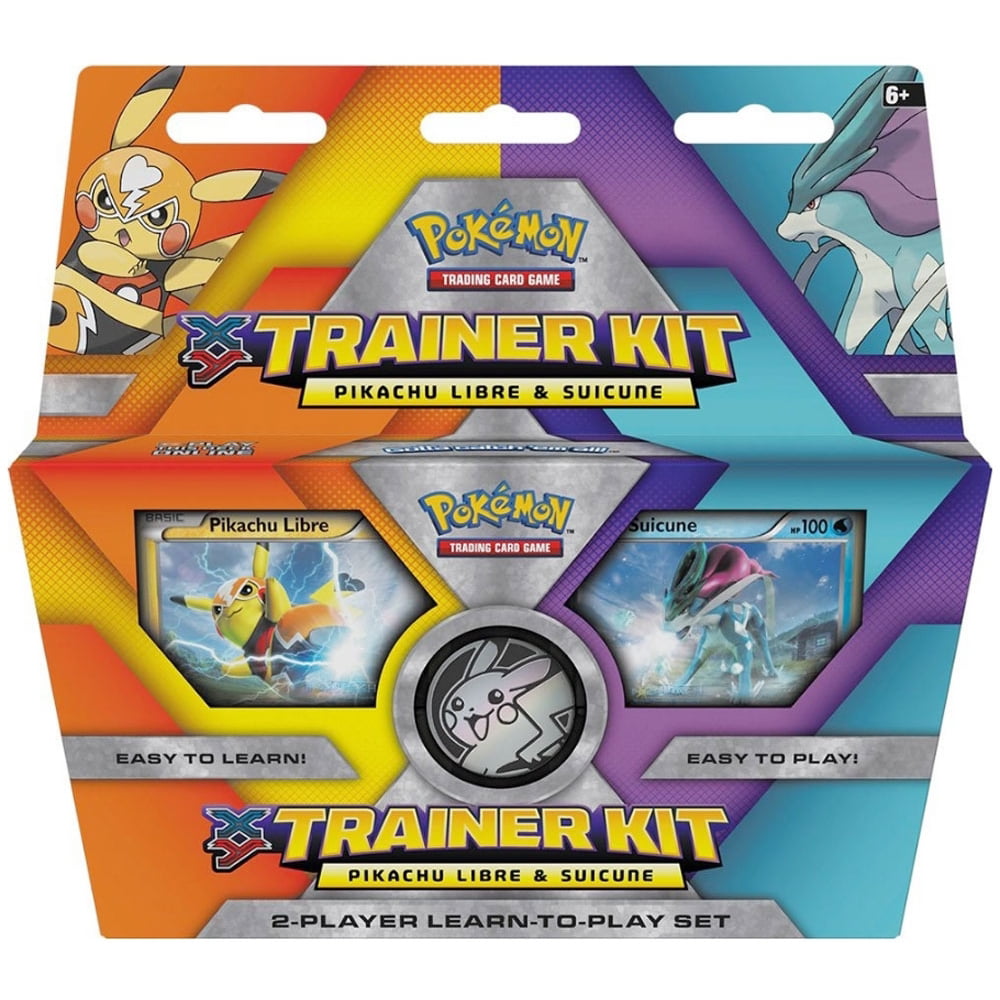 Pokemon Cards Pikachu and Suicune Trainer Set, Games by Pokemon Company