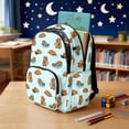 thumbnail image 3 of Jeiento Capybara Boys School Backpack Set 4-Piece 17 Inch Lunch Bag Pencil Case Water Bottle Holder Lightweight Large Capacity for Kids Teenagers Elementary Middle School Students, Blue, 3 of 7
