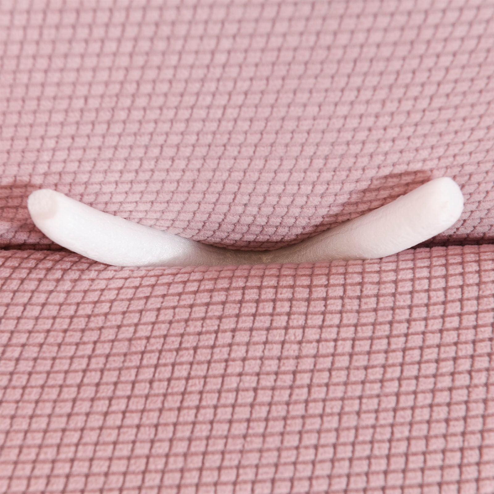 Stretch Plush Sofa Slipcover, Soft Sofa Cover, Thicken Couch Covers Anti-Slip Furniture Protector For 1 2 3 4 Seater Couch Slipcover-Dark powder-4 Seater(235-300CM)93-118