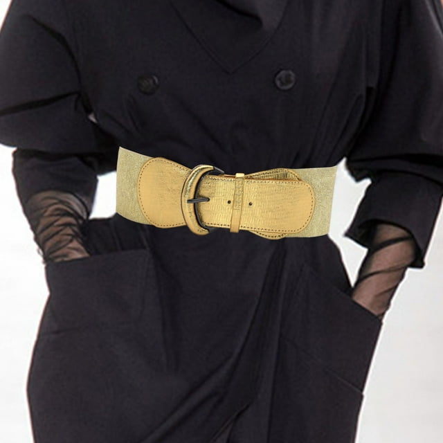 Ceinture pour Femmes Ceinture pour Femmes Mode Polyvalente Décoration Ceinture Robe Manteau Ceinture Élastique