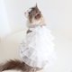 thumbnail image 4 of Vestido de novia para perros blancos, vestido de novia, falda de princesa, vestido de fiesta para perros pequeños y medianos (S), 4 of 5
