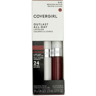 口紅 COVERGIRL OUTLAST ALL-DAY 570 CoverGirl Outlast All-Day Lip Color - 507 Ever Red-Dy, 0.07 fl oz