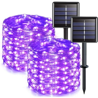 Solar String Lights in Outdoor Solar Lighting Walmart