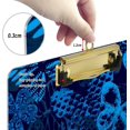 thumbnail image 4 of FMSHPON Butterfly Blue Clipboard Hardboard Wood Nursing Clip Board and Pull for Standard A4 Letter 13x9 inches, 4 of 8